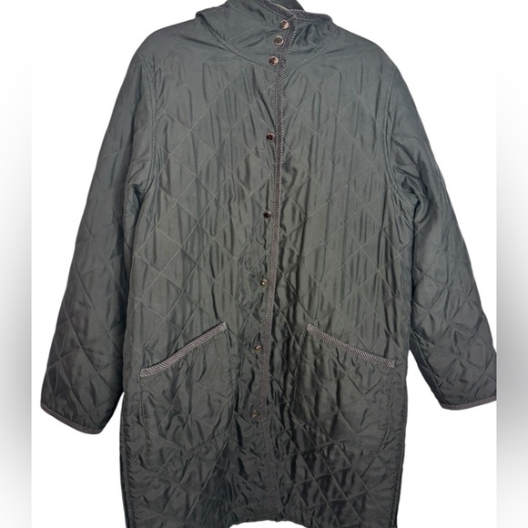 Lauren Jeans Co. Chore House Quilted Mid-Length Jacket Size Large - Picture 3 of 16